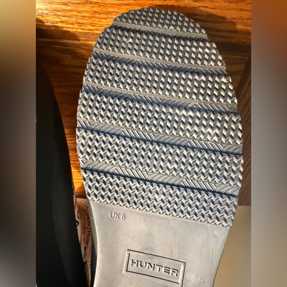 Hunter Logo Women’s Rain Boots size 8 Play Boot Sonic Logo - Picture 11 of 13